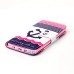 Drawing Printed Horizontal Stripe Anchor PU Leather Flip Wallet Case for Samsung Galaxy Note5 SM-N920