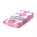 Drawing Printed Pink Doughnut PU Leather Flip Wallet Case for Samsung Galaxy Note5 SM-N920