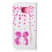 Drawing Printed Pink Heart Tree And Sweet Kids PU Leather Flip Wallet Case for Samsung Galaxy S6 SM-G9200