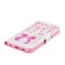 Drawing Printed Pink Heart Tree And Sweet Kids PU Leather Flip Wallet Case for Samsung Galaxy S6 SM-G9200