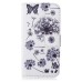 Drawing Printed Simple And Elegant Dandelion PU Leather Flip Wallet Case for Samsung Galaxy S6 SM-G9200