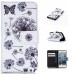 Drawing Printed Simple And Elegant Dandelion PU Leather Flip Wallet Case for iPhone SE/5s