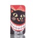 Drawing Printed Smile Cat PU Leather Flip Wallet Case for Samsung Galaxy S7 G930