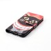 Drawing Printed Smile Cat PU Leather Flip Wallet Case for Samsung Galaxy S7 G930