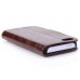 Dual-Magnetic-Clasp Design Folio PU Leather Flip Stand Case Rugged Hybrid Cover With Card Slot Holder For iPhone 5c