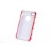 Dual-Tone Fashion Sleek Shiny PC Panel And Textured Hive Design TPU Hybrid Rugged Heavy-Duty Hard Case Cover For iPhone 4S iPhone 4