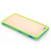 Dual Color TPU and PC Bumper Case Cover for iPhone 6 4.7 inch - Green and Blue