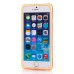 Dual Color TPU and PC Bumper Case Cover for iPhone 6 4.7 inch - Yellow and Red