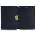 Dual Tone Magnetic Folio Leather Flip Stand Folding Case Cover With Wake / Sleep And Card Slot Holder For iPad Air (iPad 5)