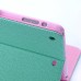 Dual Tone Magnetic Folio Leather Flip Stand Folding Case Cover With Wake / Sleep And Card Slot Holder For iPad Air (iPad 5)