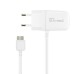 EU Plug Travel Micro USB 3.0 Charger For Samsung Galaxy S5 Samsung Galaxy Note 3 - White