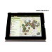 Eco-friendly Wood Design Case Cover For iPad 2 / 3 / 4 - Coffee