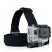 Elastic Adjustable Head Strap with simple Anti-slide Glue for GoPro Hero 3+ / 3 / 2 / 1