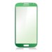 Electroplating Grid Pattern Front Glass Screen Replacement for Samsung Galaxy S4 i9500 - Green