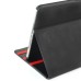 Elegant 360 Degree Swivel Rotation Folio Leather Flip Stand Case Cover With Sleep Wake Function For iPad Air 2 (iPad 6)- Black