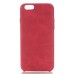 Elegant Crazy Horse Hard Back Case Cover for iPhone 6 / 6s - Red