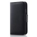 Elegant Flip Leather Case with Card Slot for Samsung Galaxy S4 - Black