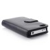 Elegant Flip Leather Case with Card Slot for iPhone 4/4s - Black