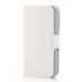 Elegant Genuine Leather Stand Folio Case With Card Slots For iPhone 4 iPhone 4s - White