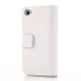 Elegant Genuine Leather Stand Folio Case With Card Slots For iPhone 4 iPhone 4s - White