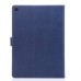 Elegant Horse Skin Sleep / Wake Function Magnetic Stand Flip Leather Case with Card Slot for iPad Air 2 ( iPad 6 ) - Dark Blue