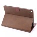 Elegant Horse Skin Sleep / Wake Function Magnetic Stand Flip Leather Case with Card Slot for iPad Air 2 ( iPad 6 ) - Light Brown