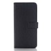 Elegant Lichi Grain  Flip  PU Leather Case Stand Cover with Card Slot for Samsung Galaxy S7 Edge G935 -Black