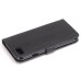 Elegant Lichi Grain  Flip  PU Leather Case Stand Cover with Card Slot for iPhone 7 - Black