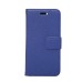 Elegant Litchi Grain Magnetic Stand Flip Leather Case for iPhone 7 - Blue