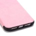 Elegant and Fashion Pull-Up PU Leather and PC Hybrid Back Case Cover for iPhone SE / 5 / 5s - Pink