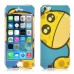 Embossed Front Screen Protector and Back Cover Sticker Protector for iPhone 5 iPhone 5s - Giraffe