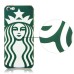 Embossed Front Screen Protector and Back Cover Sticker Protector for iPhone 5 iPhone 5s - Starbucks