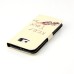 Embossment Style PU Leather Flip Wallet Case for Samsung Galaxy S7 - Smile Cat