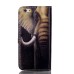 Embossment Style PU Leather Flip Wallet Case for iPhone 6 / 6s - Elephant