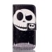 Embossment Style PU Leather Flip Wallet Case for iPhone 6 / 6s - Night Ghost