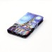 Embossment Style PU Leather Flip Wallet Case for iPhone 6 / 6s Plus - Oil Painted Eiffel Tower