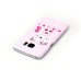 Embossment Style Printed Hard Plastic Back Cover for Samsung Galaxy S6 Edge - Smile Bear