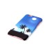 Embossment Style Printed Hard Plastic Back Cover for iPhone 6 / 6s - Blue Sky And Coconut Tree