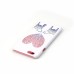 Embossment Style Printed Hard Plastic Back Cover for iPhone 6 / 6s - Heart Elephants