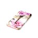 Embossment Style Printed Hard Plastic Back Cover for iPhone 6 / 6s - Rose And Ancient Eiffel Tower