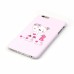 Embossment Style Printed Hard Plastic Back Cover for iPhone 6 / 6s Plus - Smile Bear