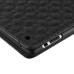 Embroider Pattern Wake / Sleep Stand PU Leather Folio Case With Card Slots For iPad 2 /3 / 4 - Black