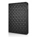 Embroidering Flower Pattern Smart Cover Stand Flip Leather Case with Card Slot for iPad Air ( iPad 5 ) - Black