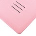 Embroidering Flower Pattern Smart Cover Stand Flip Leather Case with Card Slot for iPad Air ( iPad 5 ) - Pink