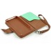 Exquisite Multicolored Magnetic Lychee Grain Wallet Folio Leather Stand Case With Card Slots And Strap For iPhone 4 / 4S