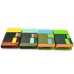 Exquisite Multicolored Magnetic Lychee Grain Wallet Folio Leather Stand Case With Card Slots And Strap For iPhone 4 / 4S