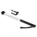 Extendable Stainless Steel Handheld Monopod for Smartphone - Black