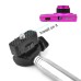 Extendable Stainless Steel Handheld Monopod for Smartphone - Black