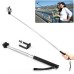 Extendable Stainless Steel Handheld Monopod for Smartphone - Black