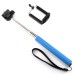 Extendable Stainless Steel Handheld Monopod for Smartphone - Blue